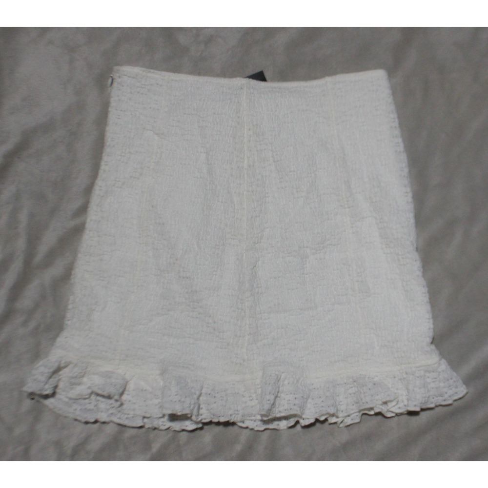 art class Girls White Mini Skirt, Size XL 14
